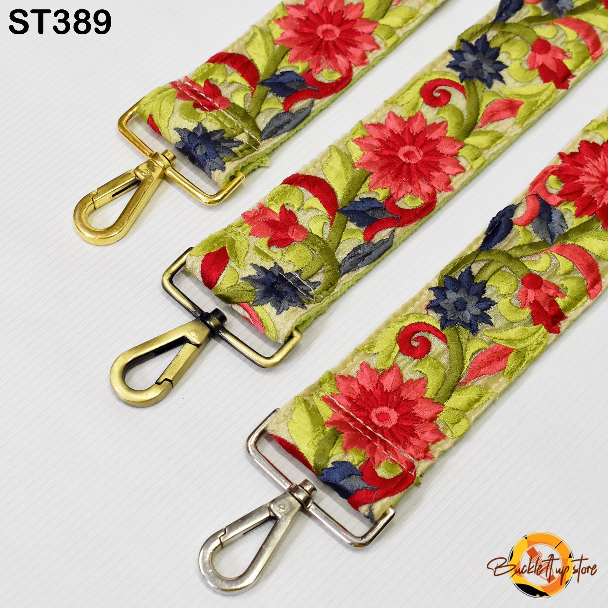 Crossbody Strap for Handbag Purses Embroidered Purse Strap Boho Bag Strap Floral Embroidery Replacement Strap Boho Guitar Strap Gift for Mom