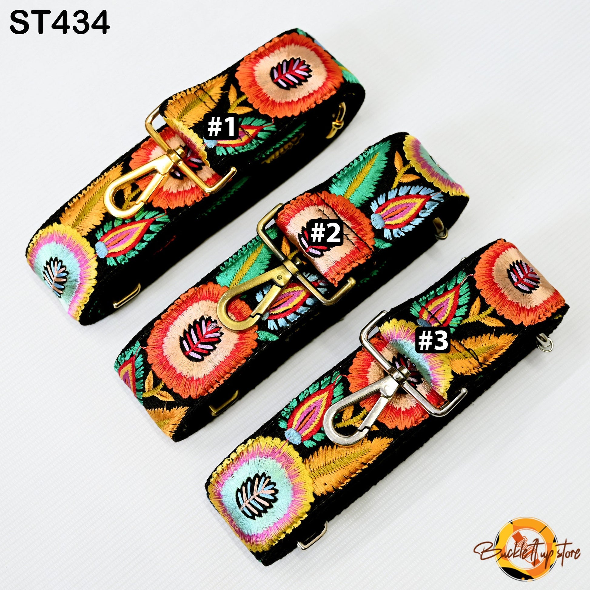 Adjustable Crossbody Bag Strap for Purses Sling Bags Embroidery Guitar Strap Replacement Handbag Strap Gift Friend Embroidered Camera Strap