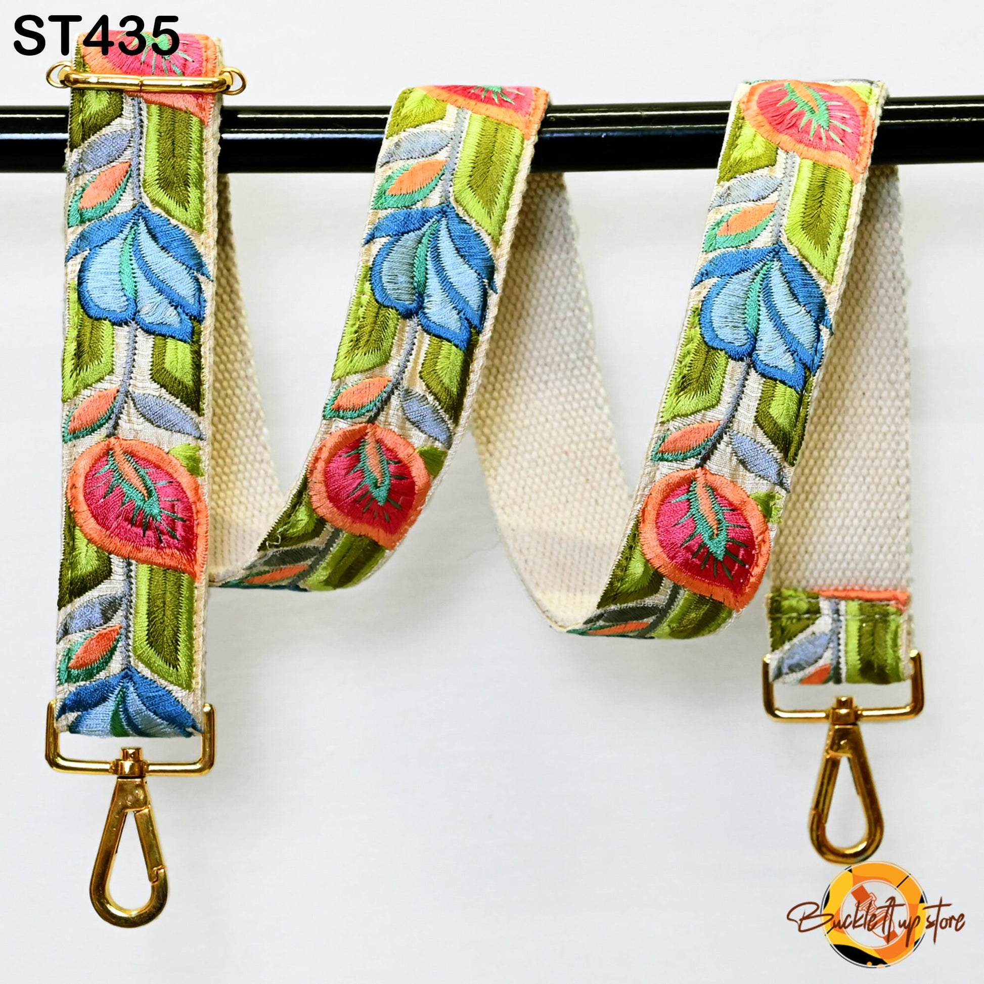 Gift for Mother Embroidery Replacement Strap Crossbody Strap for Purses Embroidered Boho Bag Strap Guitar Strap Handbag Strap