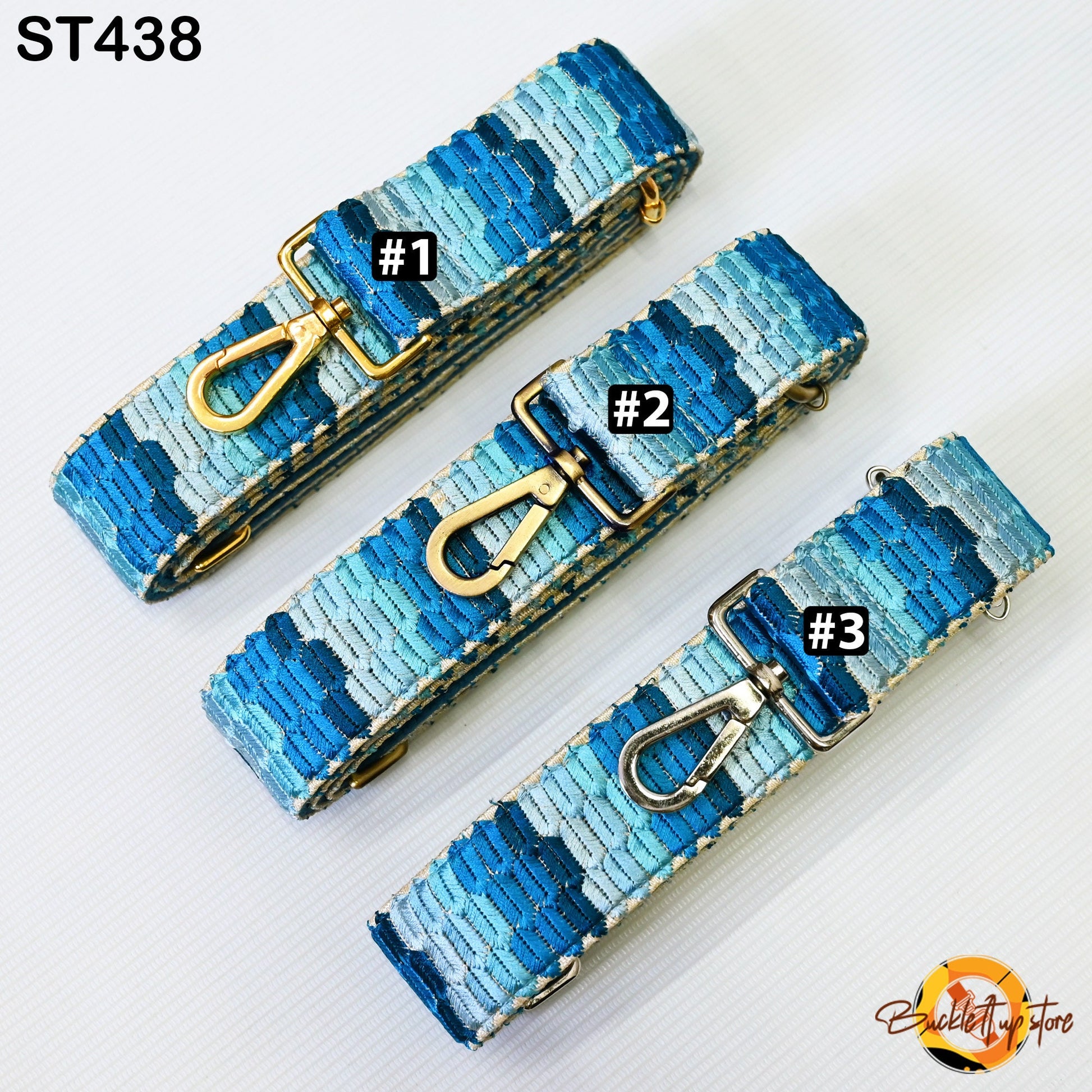 Blue Embroidery Replacement Strap Embroidered Purse Strap Crossbody Strap for Purses Boho Bags Strap Guitar Strap Handbag Strap Gift for Mom