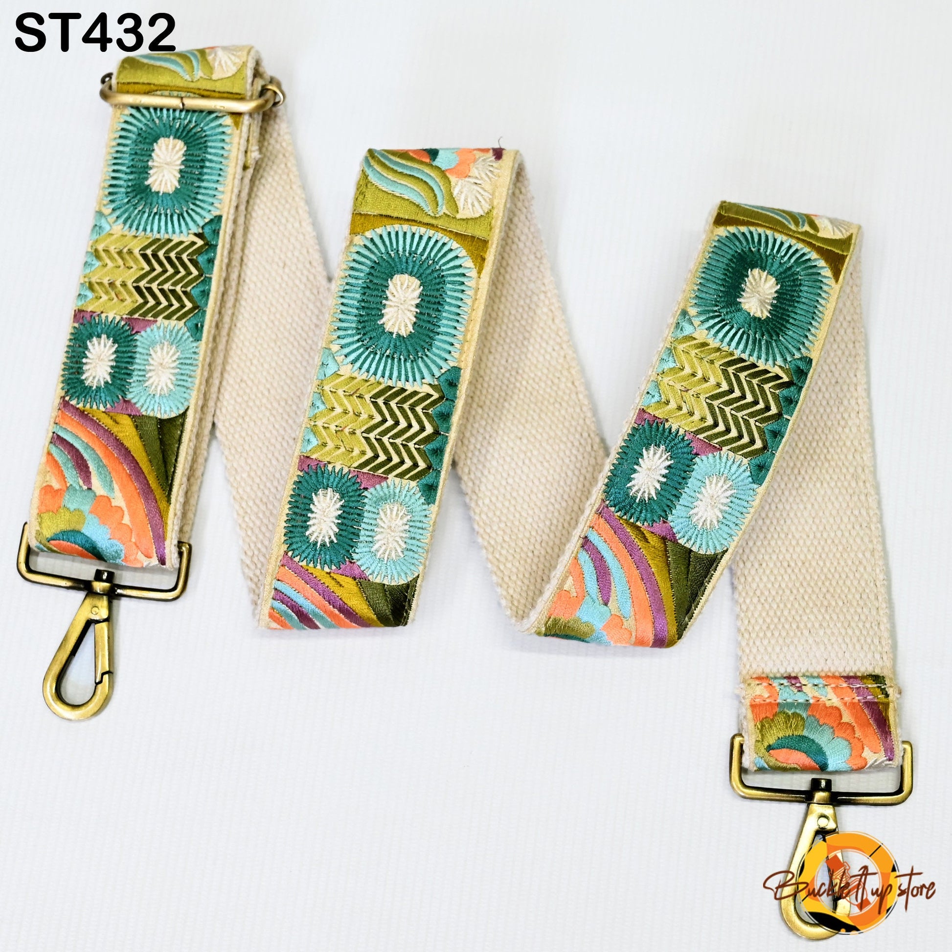 Replacement Handbag Boho Bag Strap Embroidered Camera Strap Crossbody Strap for Purses Embroidery Adjustable Guitar Strap Gift for Daughter