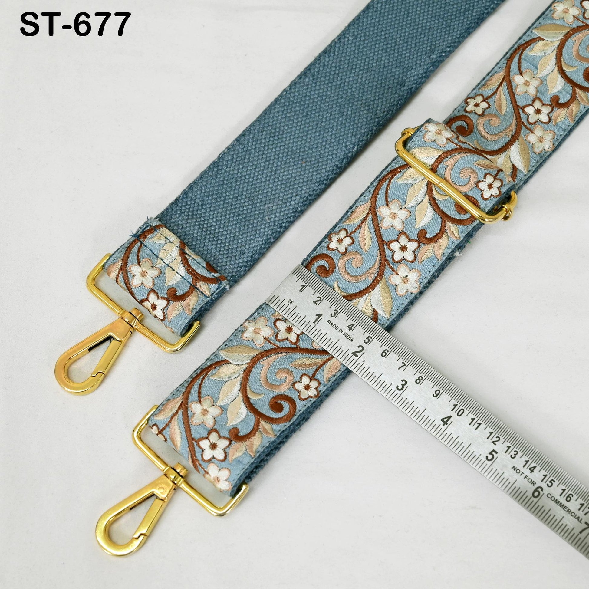 Messenger Crossbody Strap for Purses Embroidered Canvas Sling Bag Detachable Strap Handbag Embroidery Replacement Guitar Strap Gift Mother