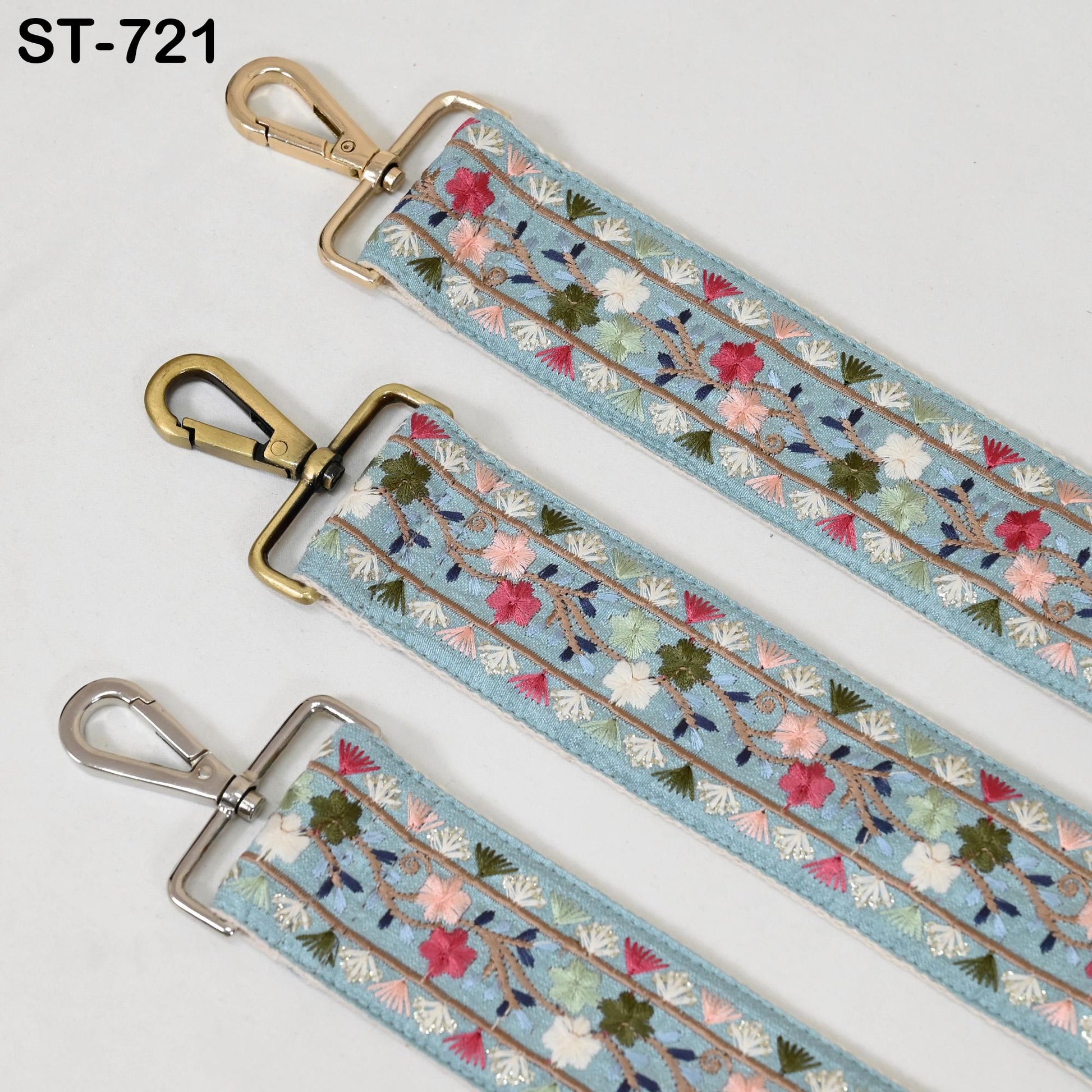 Embroidery Adjustable Camera Strap Crossbody Strap for Purses Embroidered Handbag Boho Bag Strap Replacement Guitar Strap Gift for Father