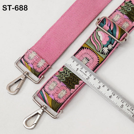 Adjustable Handbag Boho Bag Strap Embroidered Camera Strap Crossbody Strap for Purses Embroidery Replacement Guitar Strap Gift for Daughter