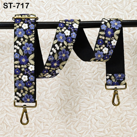 Replacement Handbag Boho Bag Strap Embroidered Camera Strap Crossbody Strap for Purses Embroidery Adjustable Guitar Strap Gift for Mother