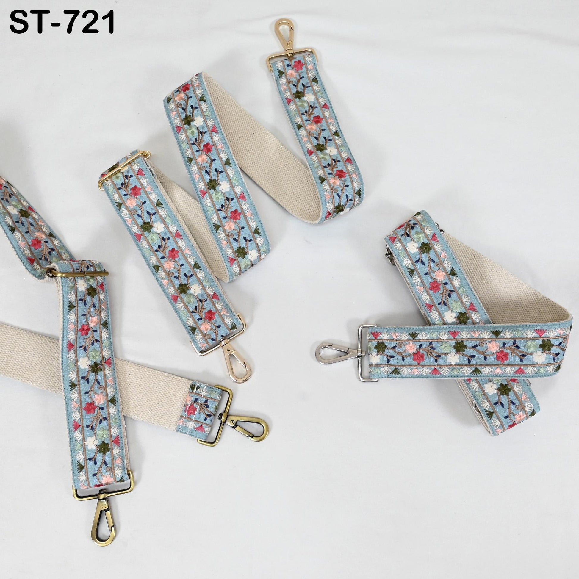 Embroidery Adjustable Camera Strap Crossbody Strap for Purses Embroidered Handbag Boho Bag Strap Replacement Guitar Strap Gift for Father