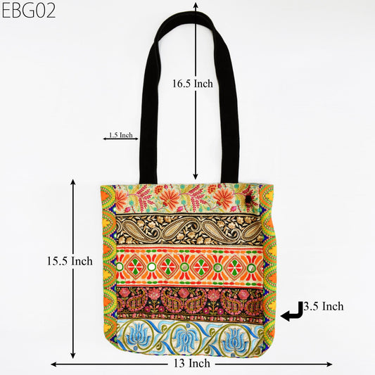 Embroidered Tote Bag Boho Handbag Hippie Canvas Linning Bag with zipper Shoulder Bag Beach Bag Gift bag, Cotton bag Gift for Sister Mom Wife