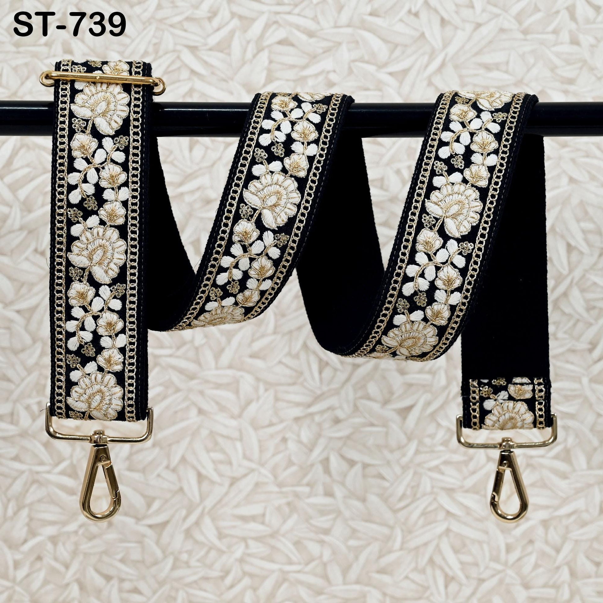 Embroidery Replacement Strap Purse Strap Crossbody Strap for Purses Embroidered Bags Strap Boho Guitar Strap Handbag Strap gift for Mother