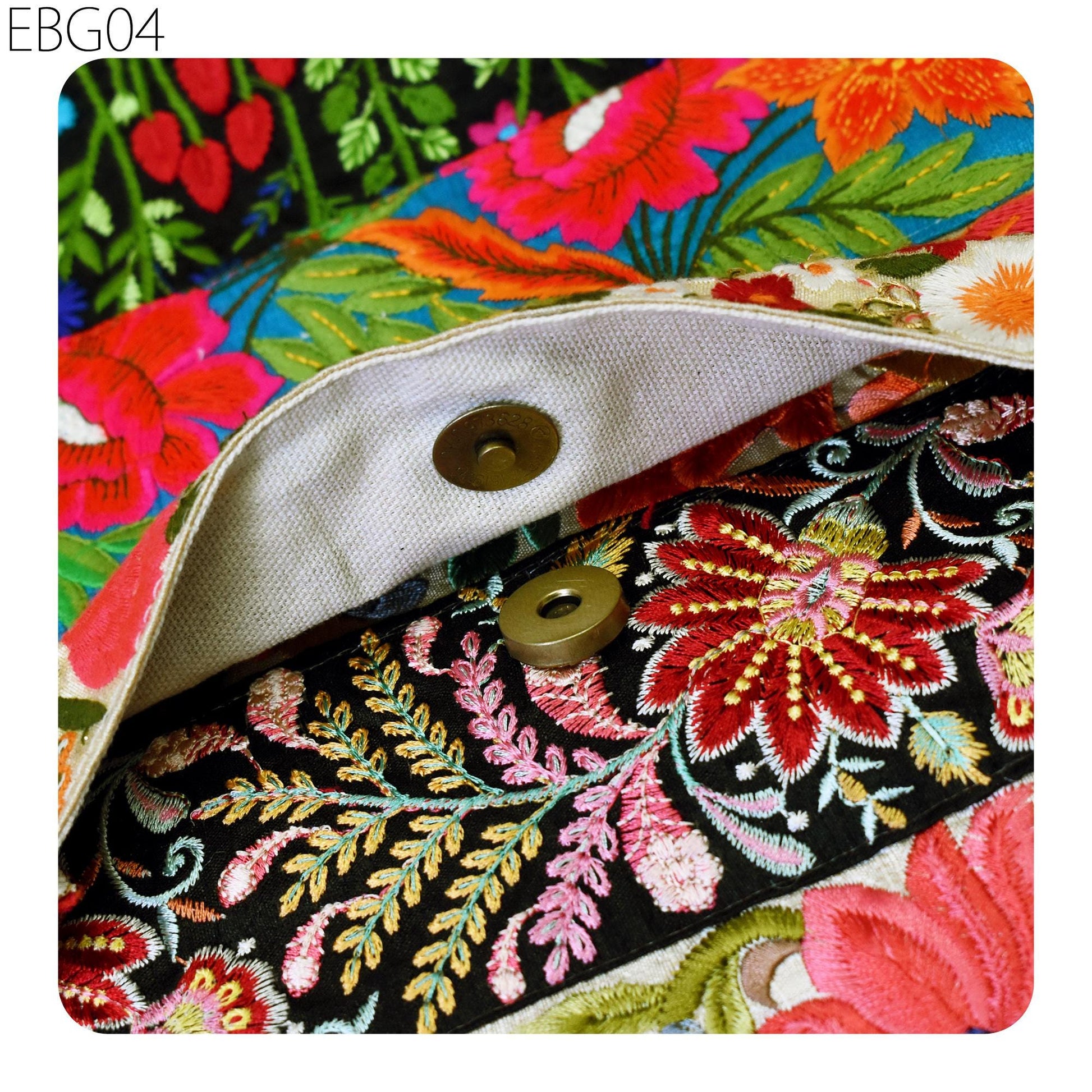 Embroidered Sling Bag Boho Handbag Hippie Canvas Lining Bag with zipper Shoulder Bag Beach Bag Tote Cotton Bag Gift for Sister, Mom, Wife