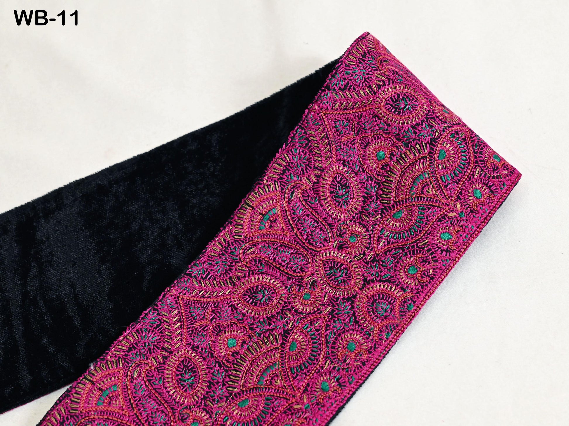 Reversible Obi Wrap Sash Belt Embroidered Waist Belt Women Adjustable Bohemian Ethnic Customize Summer Wedding Dresses Unique Gift for Wife