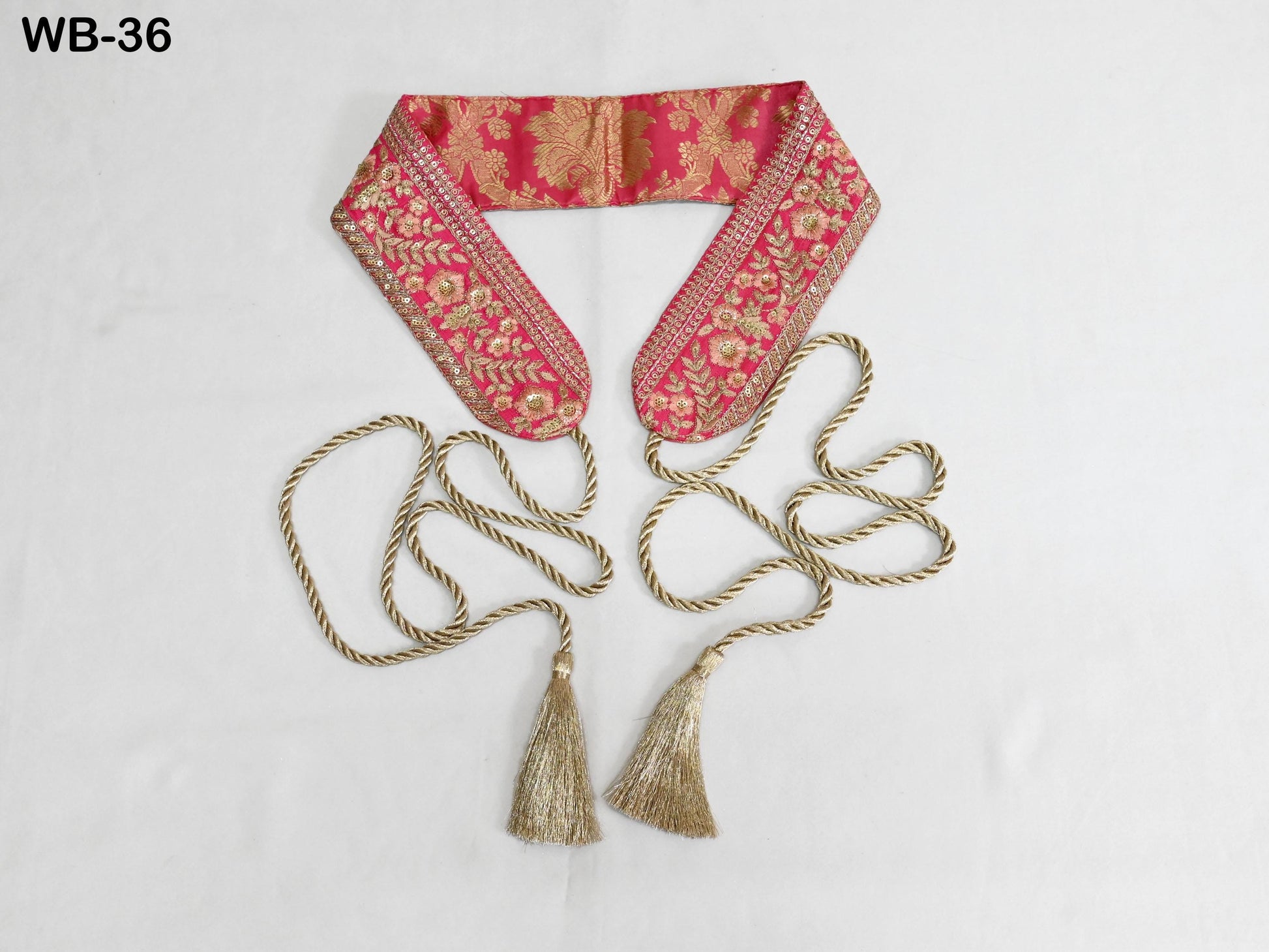 Reversible Embroidery Fabric Belt Obi Wrap Sash Belt Women Adjustable Bohemian Ethnic Customize Summer Wedding Dresses Unique Gift for Mom