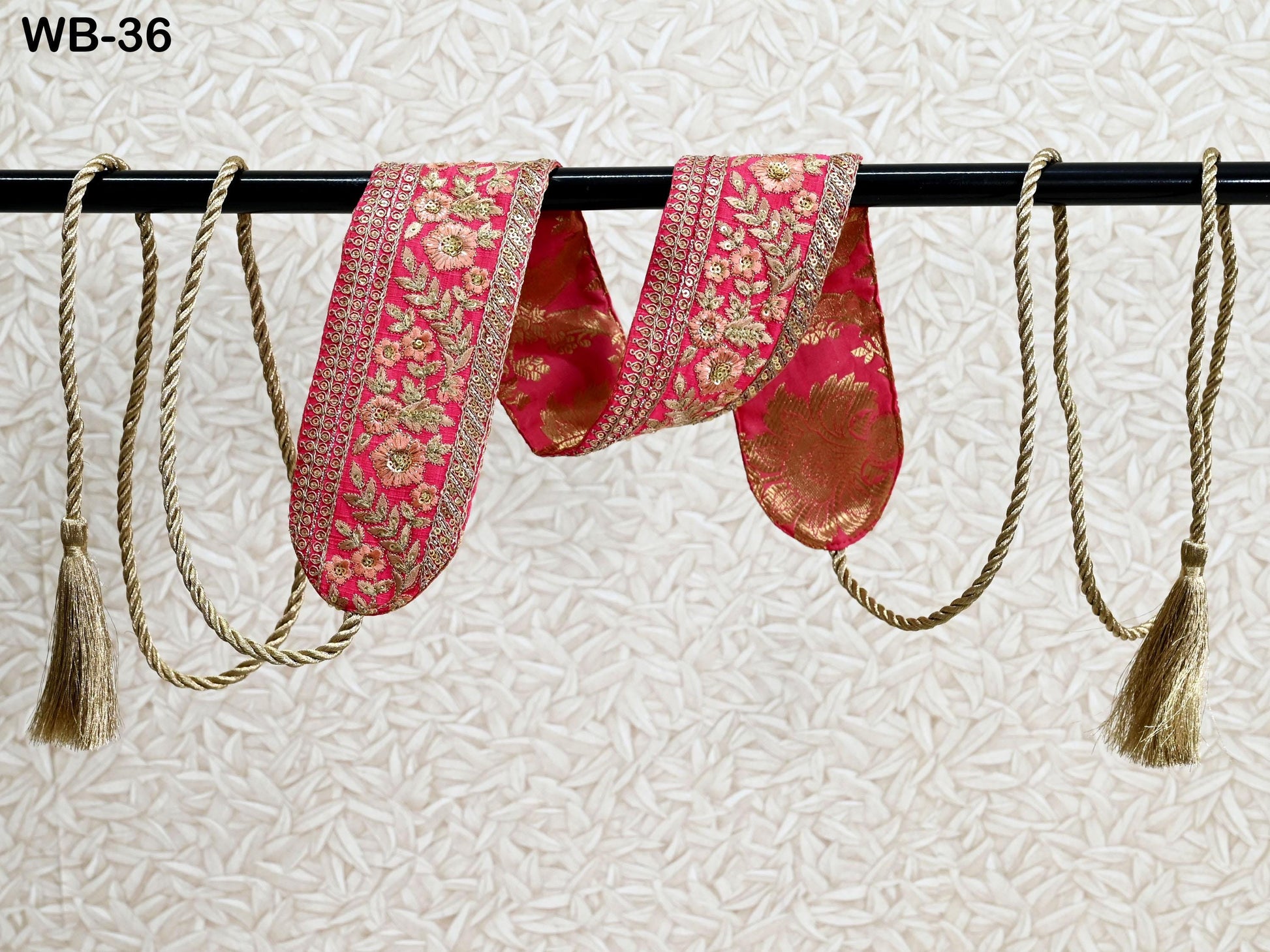 Reversible Embroidery Fabric Belt Obi Wrap Sash Belt Women Adjustable Bohemian Ethnic Customize Summer Wedding Dresses Unique Gift for Mom