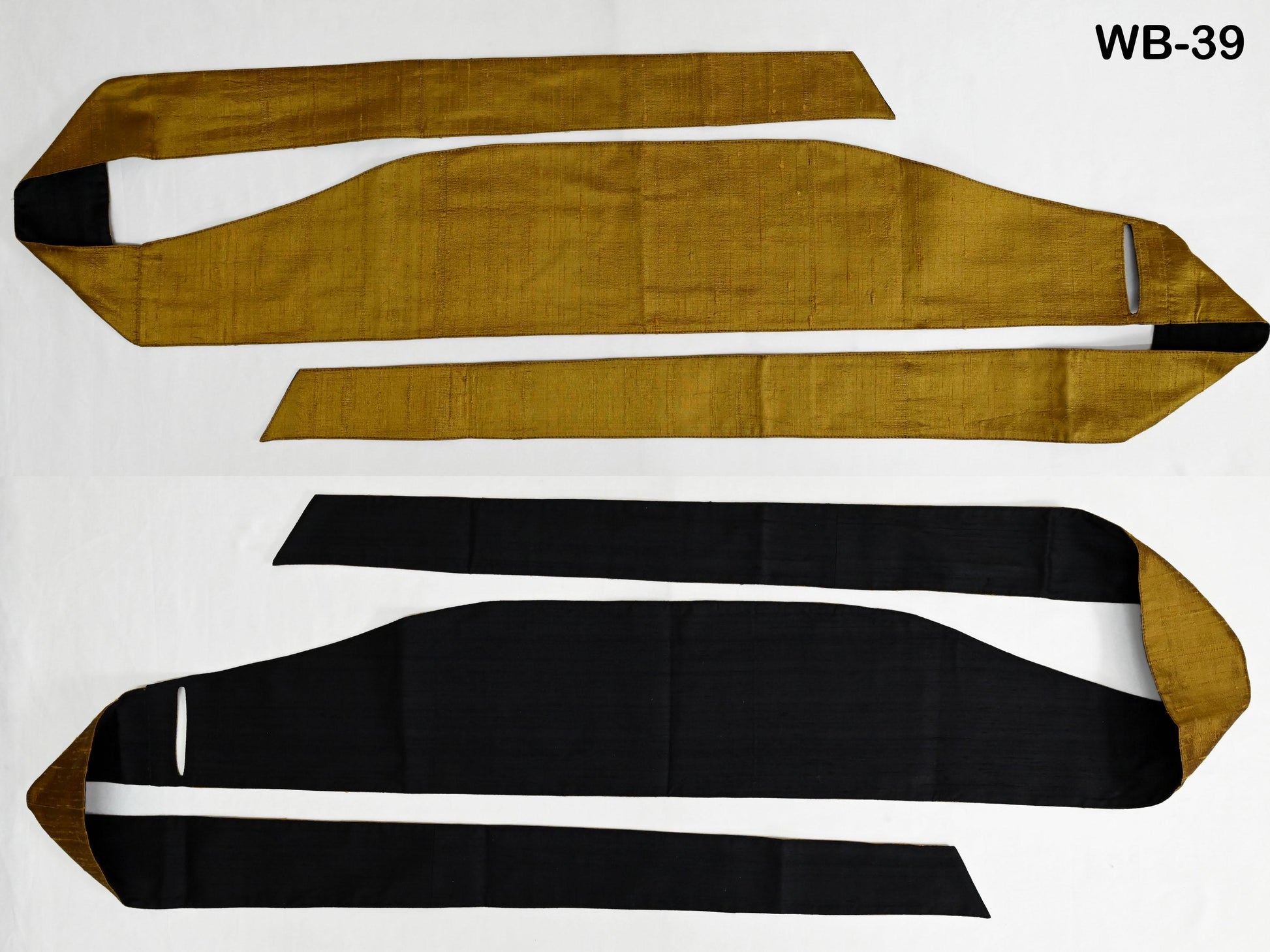 Silk Shantun Reversible Fabric Belt Brown Black Obi Wrap Women Sash Belt Adjustable Customized Wedding Dress Gift for Friend Wrap & Tie