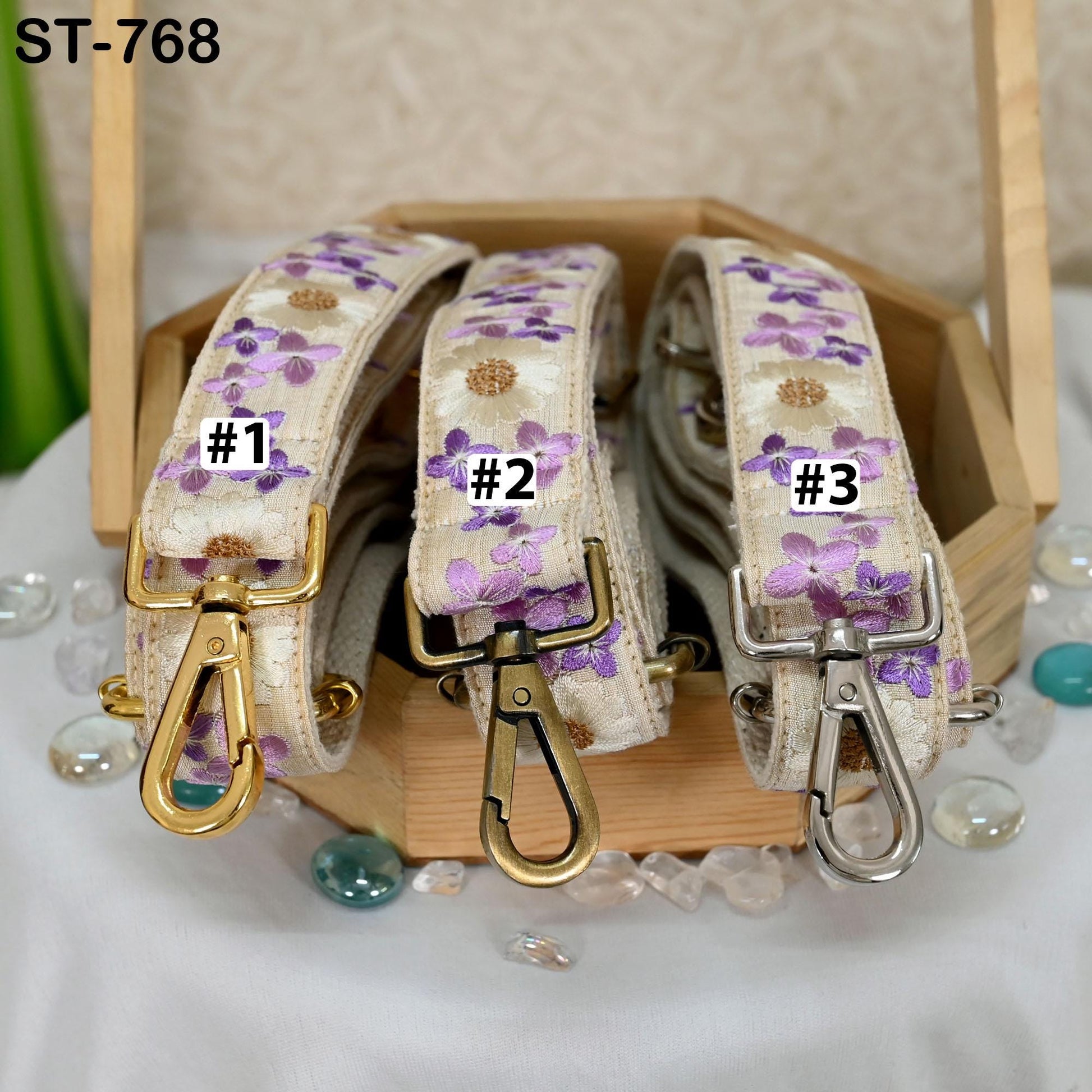 Messenger Bag Crossbody Straps Replacement Shoulder Tote Bags Strap for Purses Embroidered Boho Guitar Strap Handbag Strap Gift for Mother