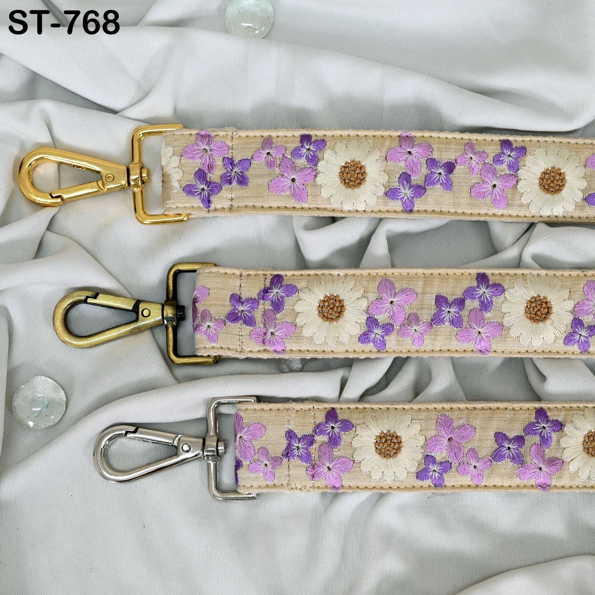 Messenger Bag Crossbody Straps Replacement Shoulder Tote Bags Strap for Purses Embroidered Boho Guitar Strap Handbag Strap Gift for Mother