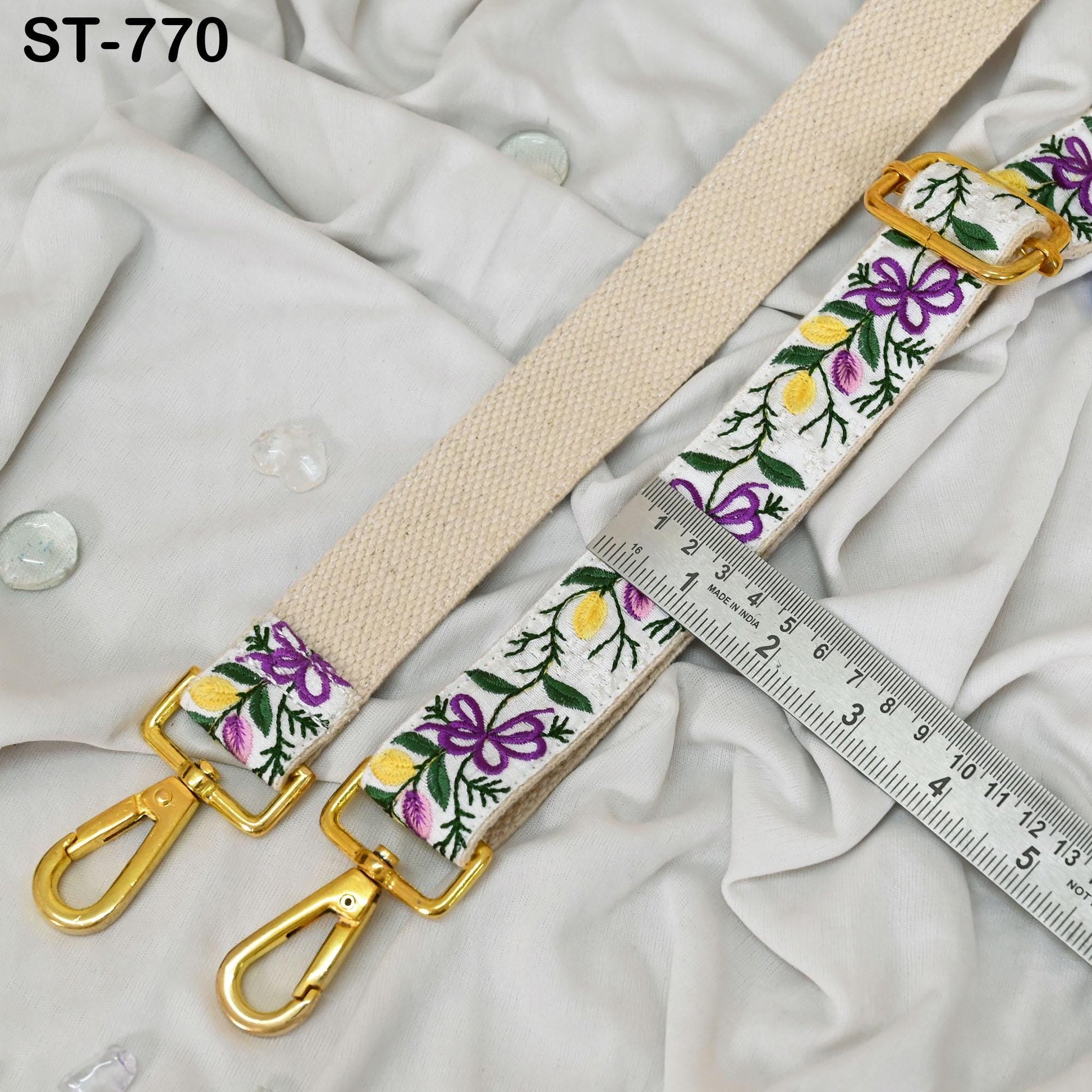 Messenger Bag Crossbody Straps Replacement Shoulder Tote Bags Strap for Purses Embroidered Boho Guitar Strap Handbag Strap Gift for Mother