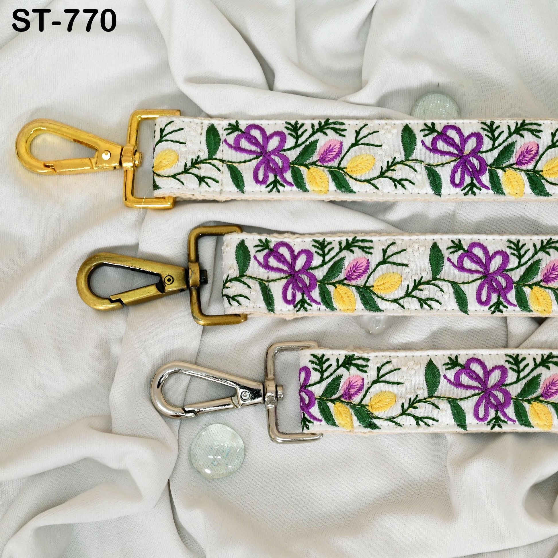 Messenger Bag Crossbody Straps Replacement Shoulder Tote Bags Strap for Purses Embroidered Boho Guitar Strap Handbag Strap Gift for Mother