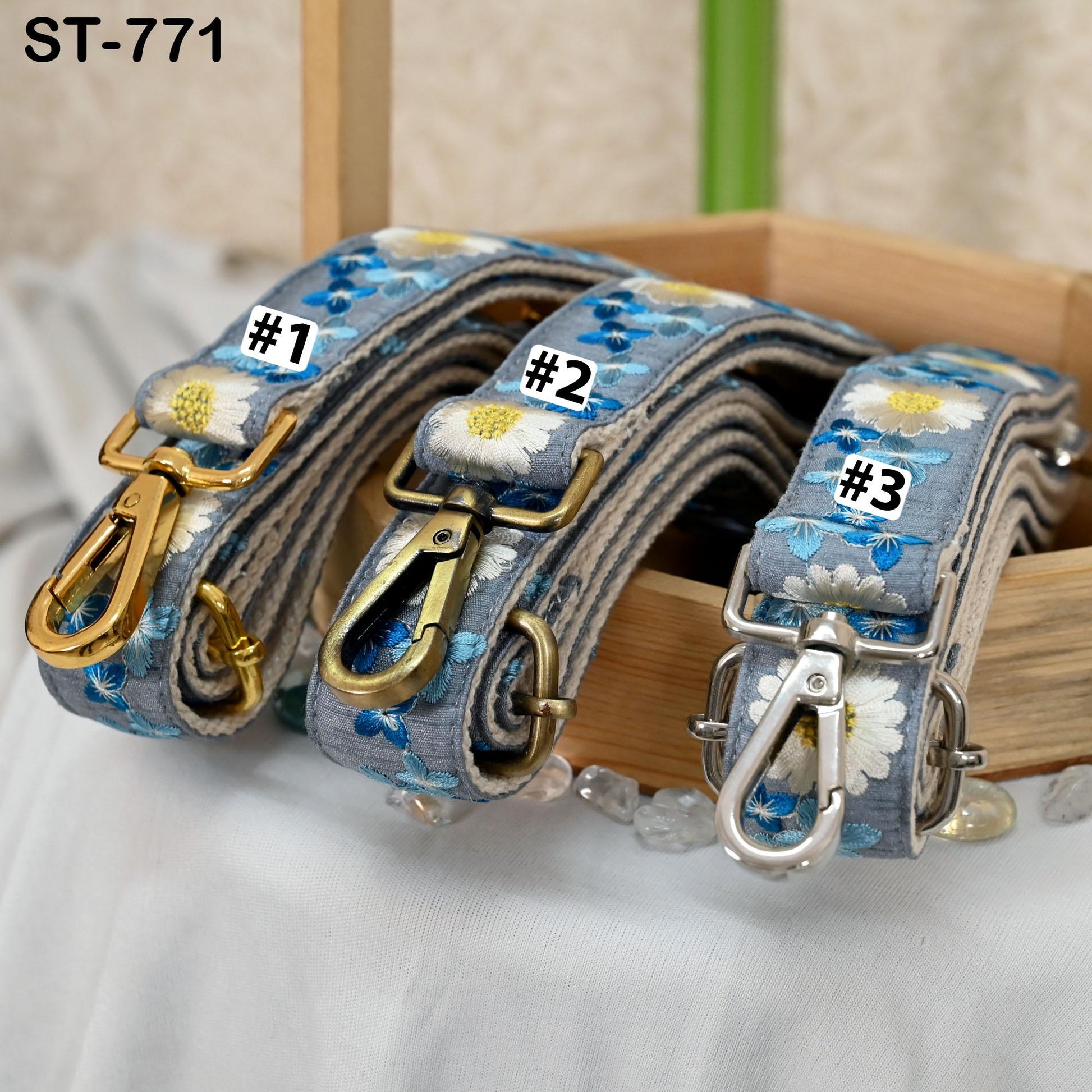 Messenger Bag Crossbody Straps Replacement Shoulder Tote Bags Strap for Purses Embroidered Boho Guitar Strap Handbag Strap Gift for Mother