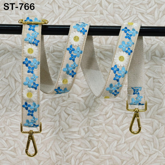 Messenger Bag Crossbody Straps Replacement Shoulder Tote Bags Strap for Purses Embroidered Boho Guitar Strap Handbag Strap Gift for Mother