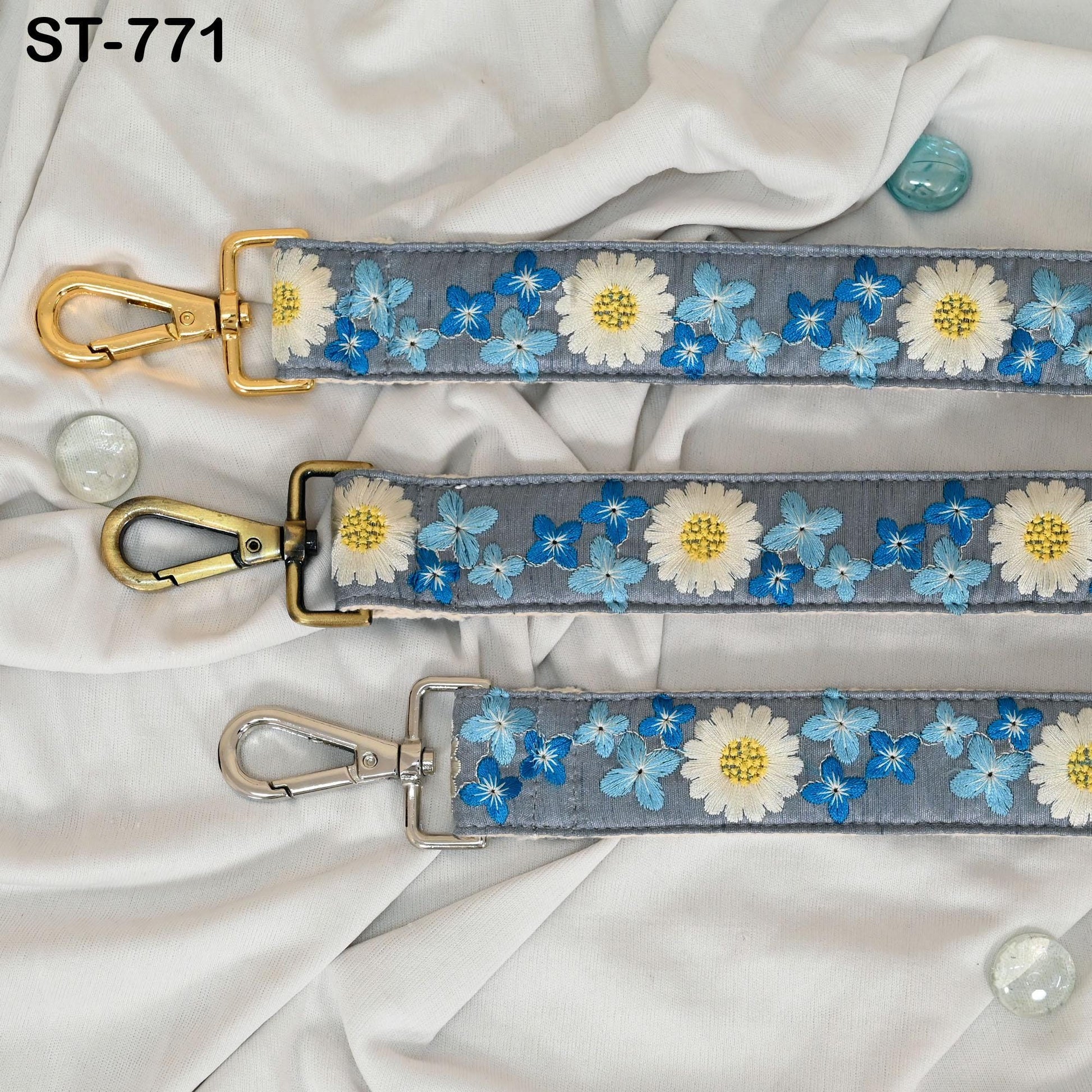 Messenger Bag Crossbody Straps Replacement Shoulder Tote Bags Strap for Purses Embroidered Boho Guitar Strap Handbag Strap Gift for Mother