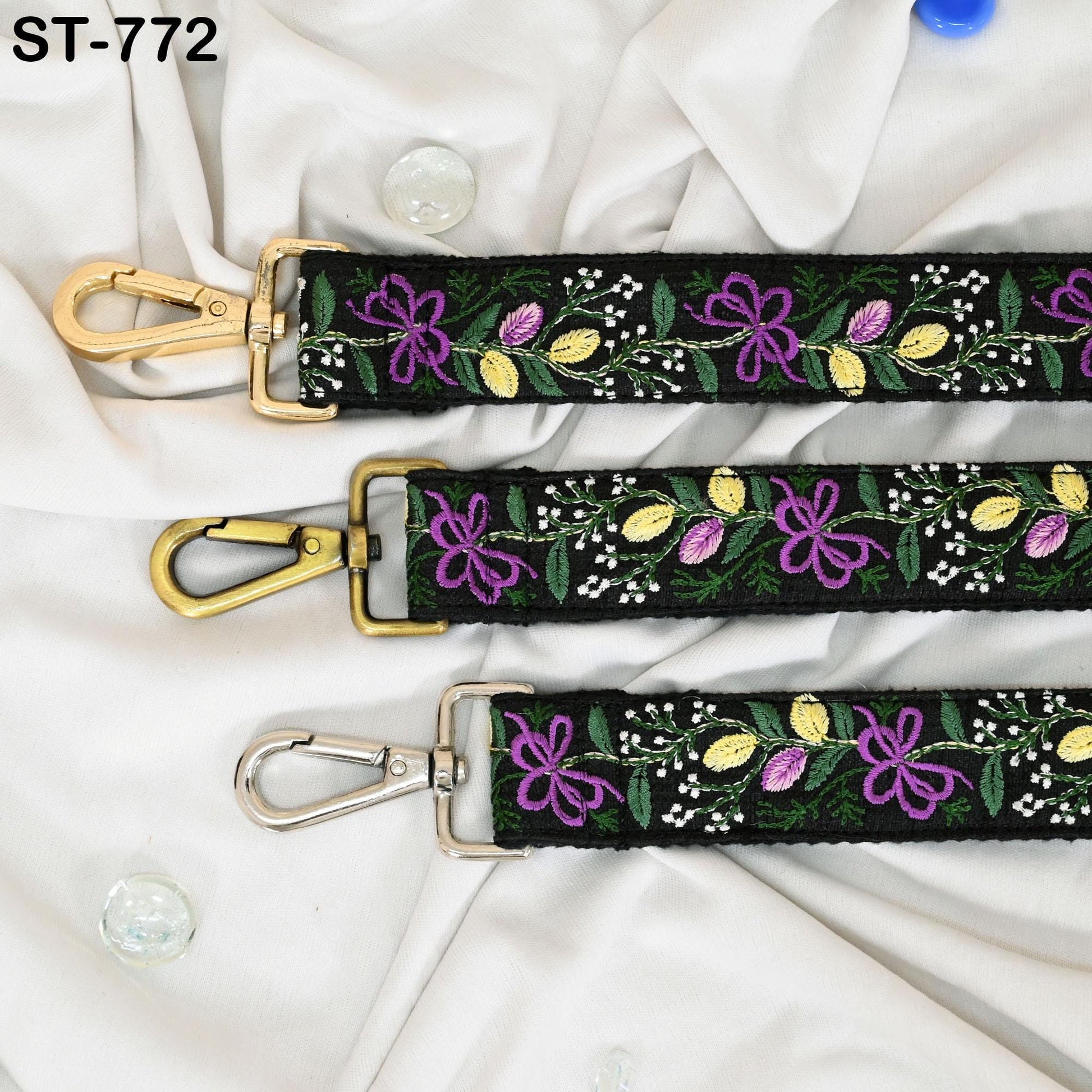 Messenger Bag Crossbody Straps Replacement Shoulder Tote Bags Strap for Purses Embroidered Boho Guitar Strap Handbag Strap Gift for Mother