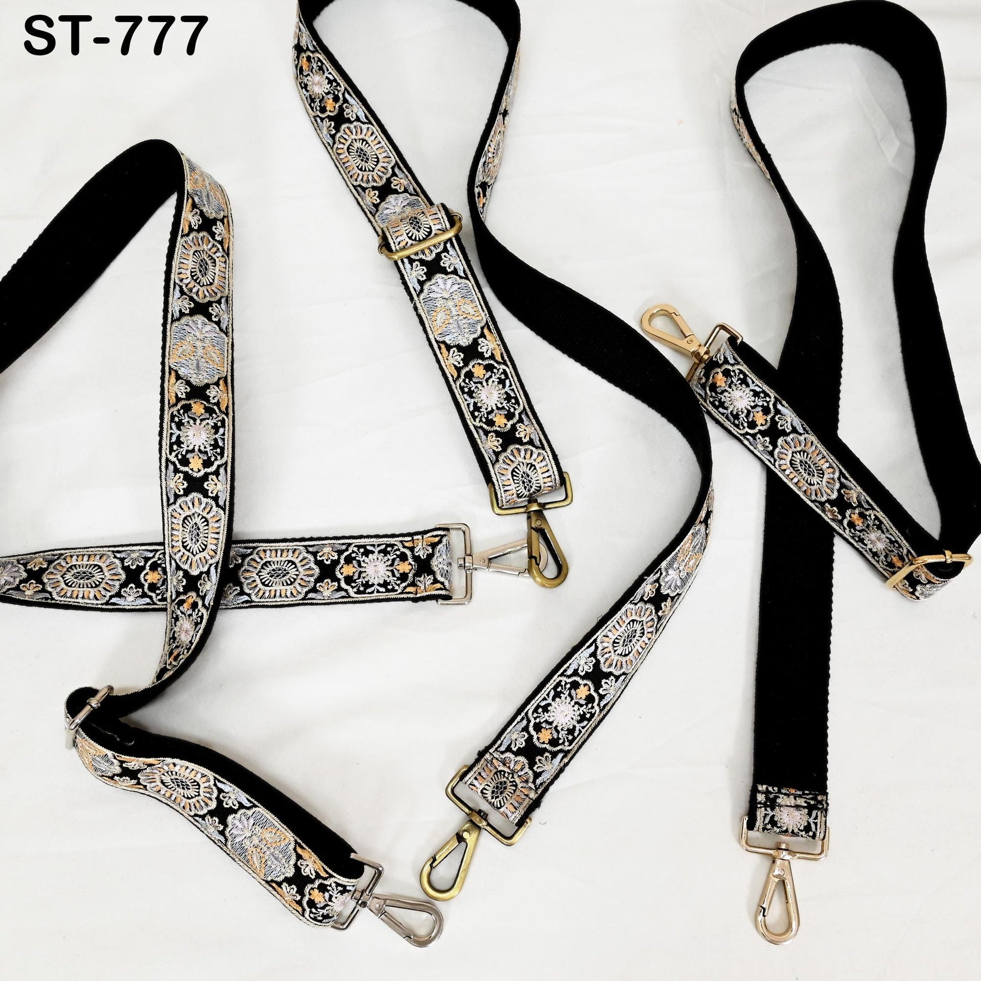 Gift for Mother Embroidery Replacement Strap Purse Strap Crossbody Strap for Purses Embroidered Boho Bag Strap Guitar Strap Handbag Strap