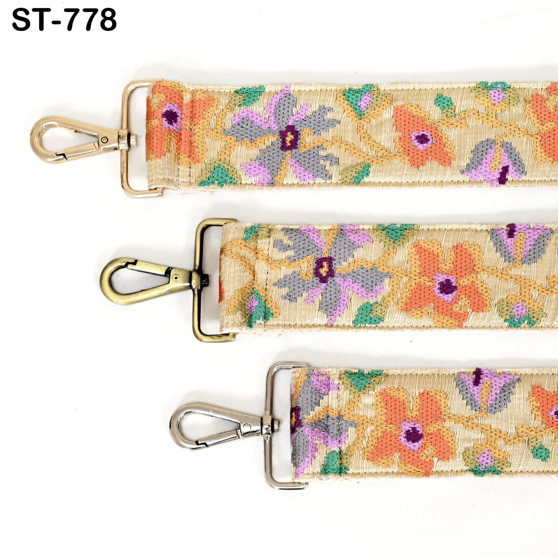 Replacement Handbag Boho Bag Strap Embroidered Camera Strap Crossbody Strap for Purses Embroidery Adjustable Guitar Strap Gift for Mother