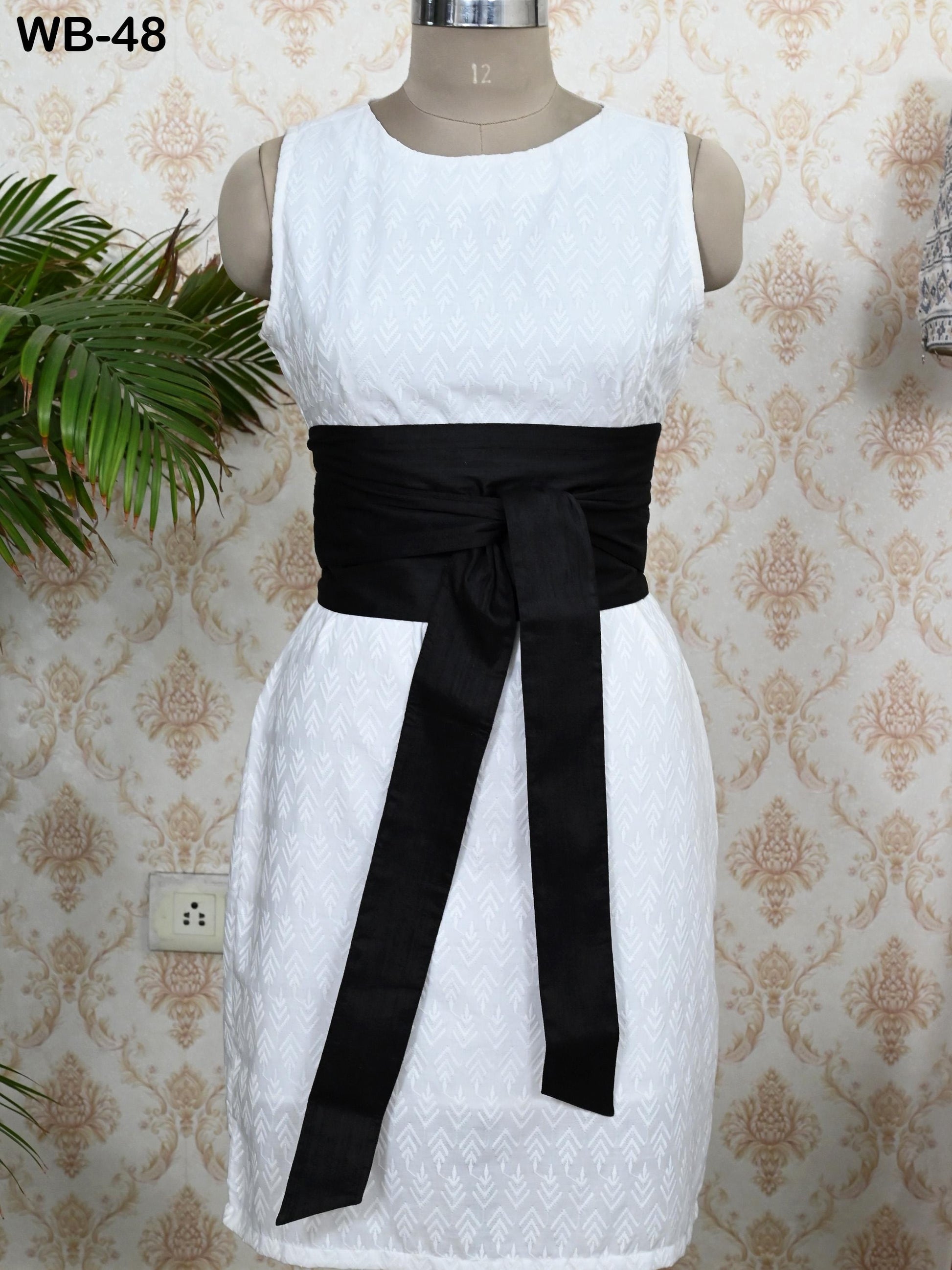 Black Silk Shantung Fabric Belt Obi Wrap Women Sash Belt Adjustable Customized Wedding Dress Gift Sister Wrap & Tie Dupioni Silk
