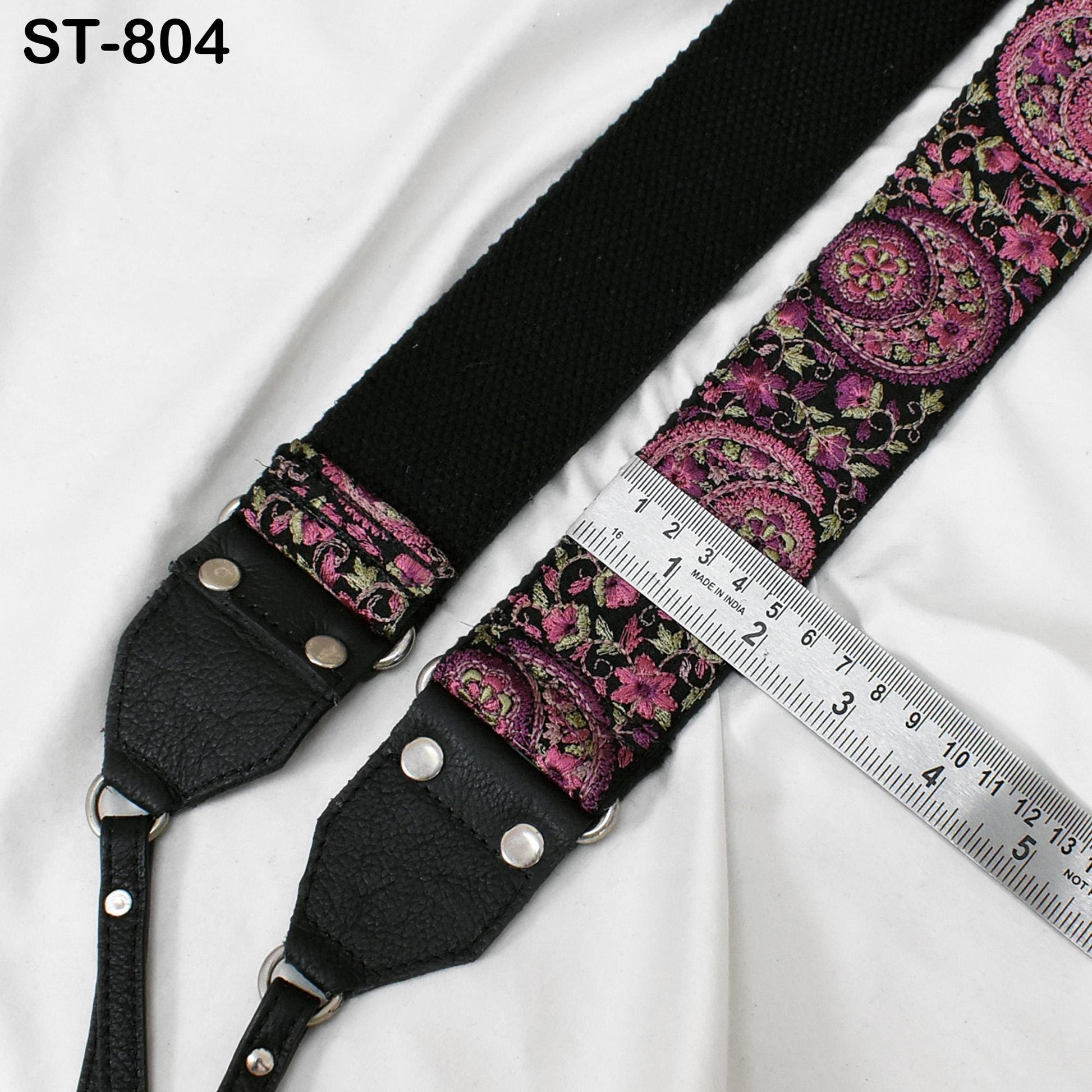 Camera Strap Photographer Sling Leather Strap Embroidery DSLR Camera Accessories Camera Holder Neck Shoulder Strap Christmas Gifts Boyfriend