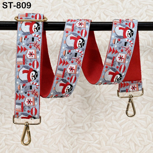 Embroidered Purse Strap Crossbody Strap for Purses Handbag Bag Strap Embroidery Replacement Guitar Strap Christmas Holiday Gift Sister Wife