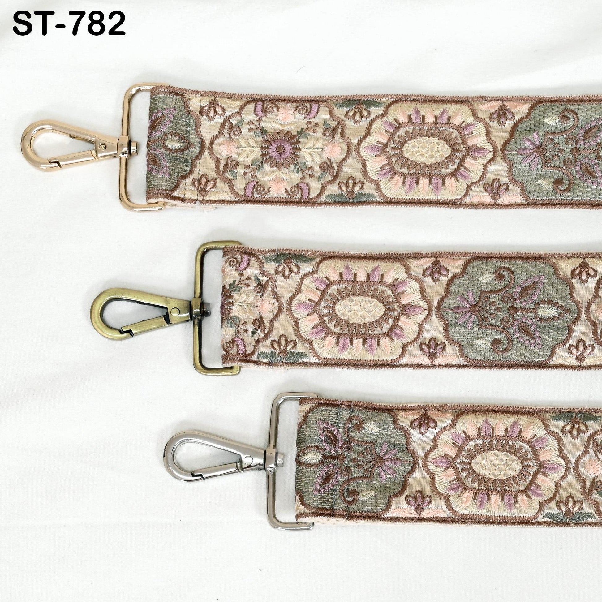 Embroidered Purse Strap Crossbody Strap for Purses Handbag Boho Bag Strap Floral Embroidery Replacement Strap Boho Guitar Strap Gift for Mom