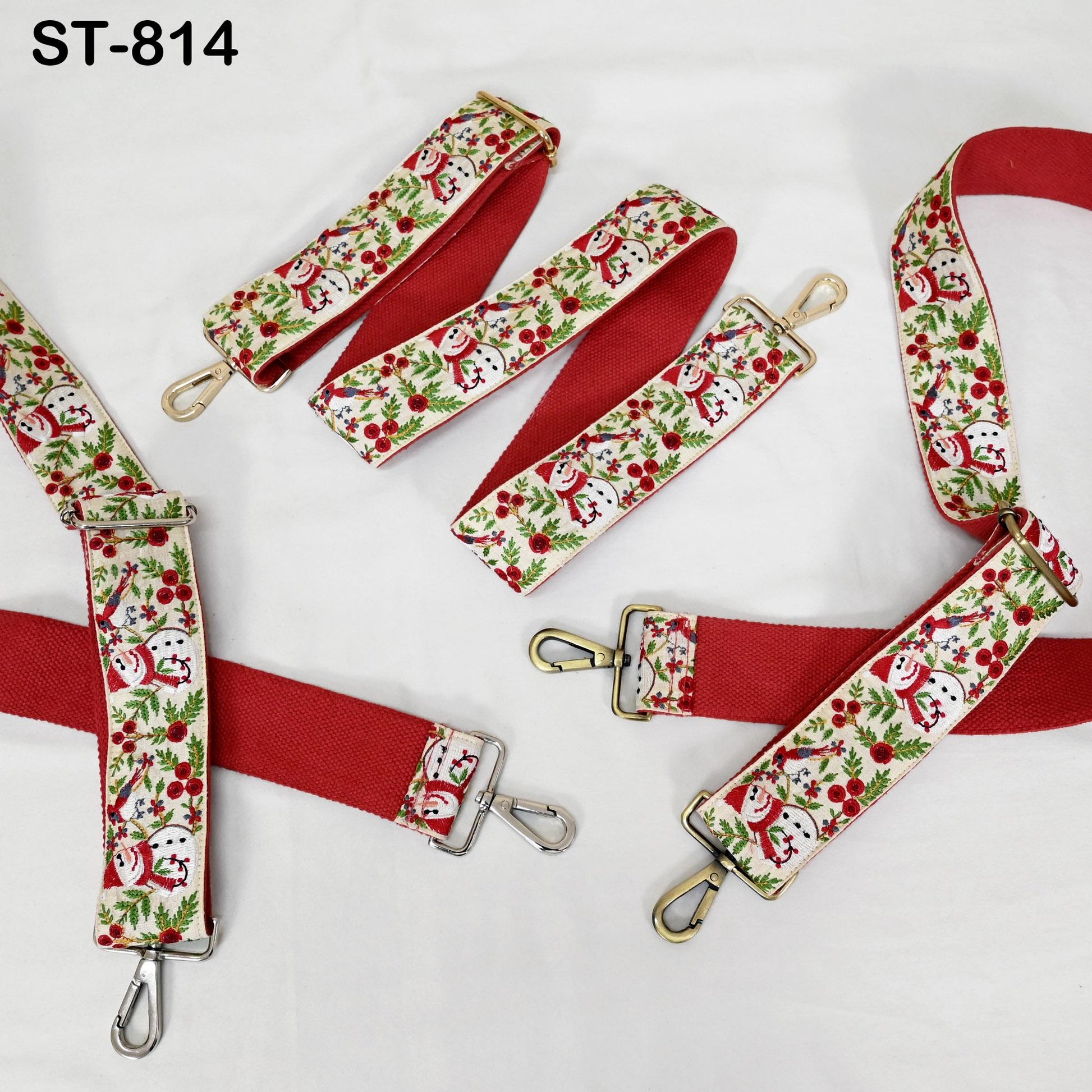 Embroidered Purse Strap Crossbody Strap for Purses Handbag Bag Strap Embroidery Replacement Guitar Strap Christmas Holiday Gift Sister Wife