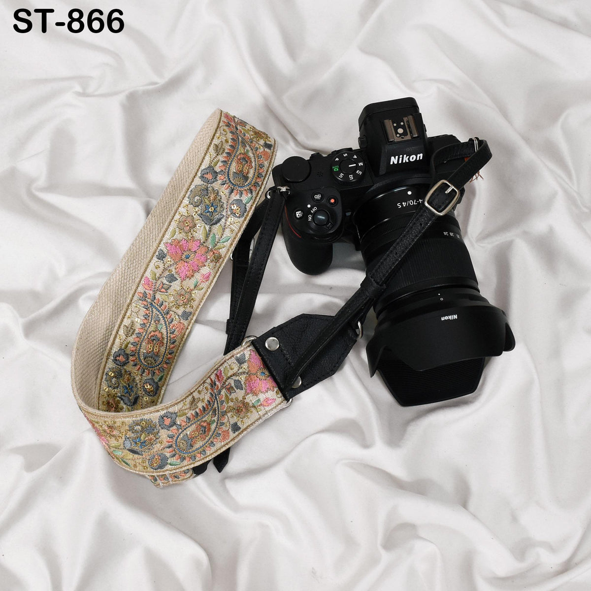 Photographer Leather Strap Sling Camera Strap Embroidery DSLR Camera Accessories Camera Holder Neck Shoulder Strap Christmas Gifts Boyfriend