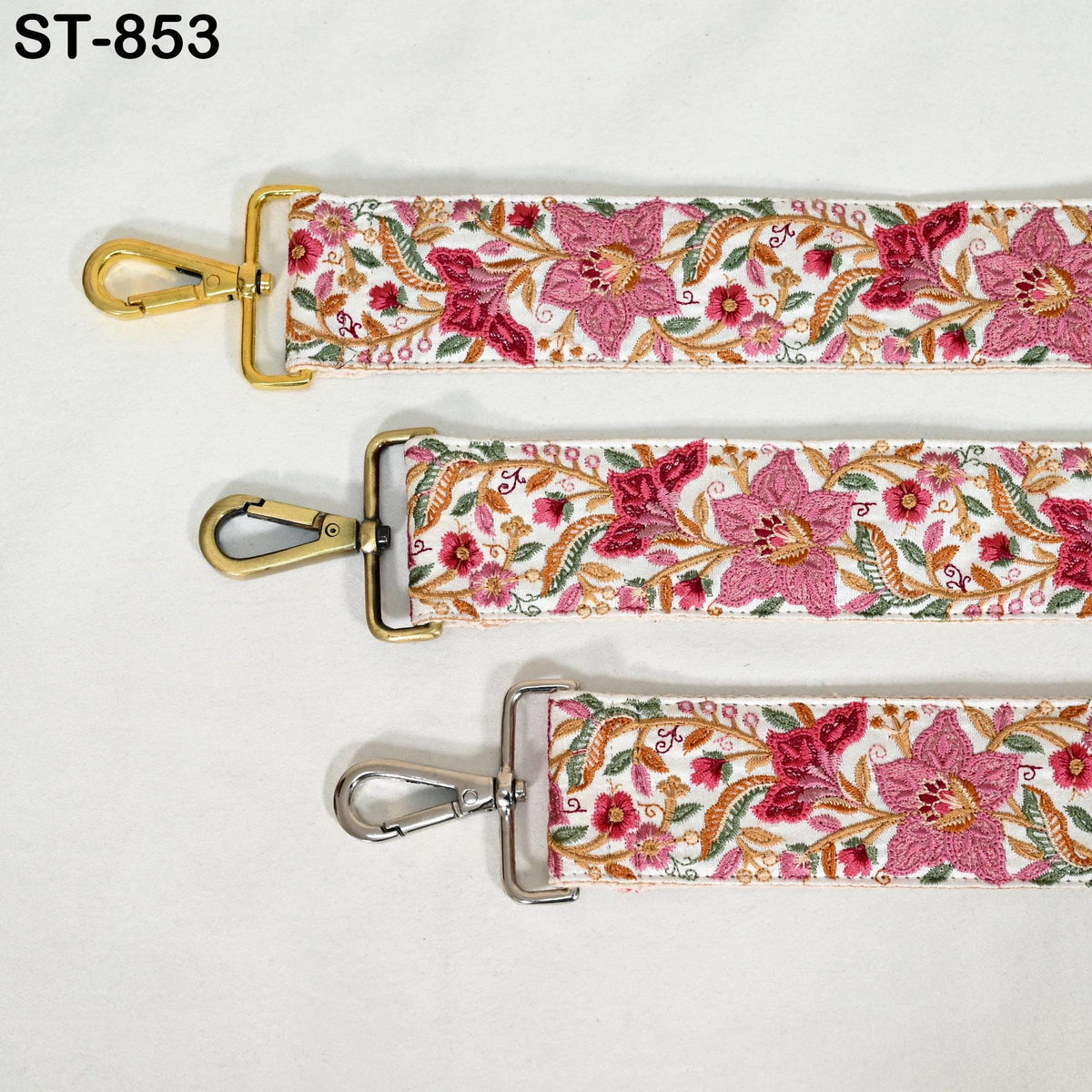 Adjustable Embroidered Boho Bag Strap, Replacement Crossbody Guitar Strap Gift for Daughter