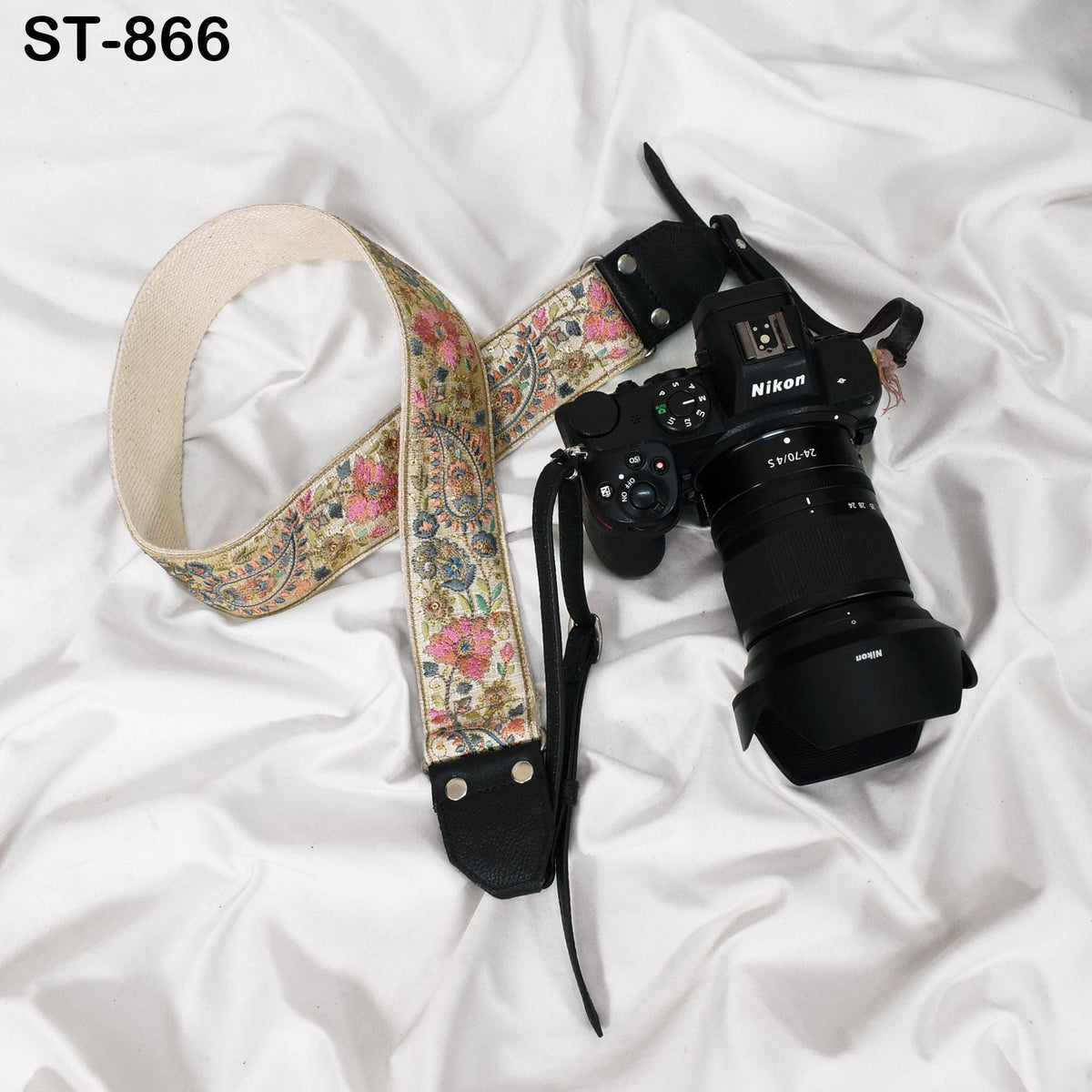 Photographer Leather Strap Sling Camera Strap Embroidery DSLR Camera Accessories Camera Holder Neck Shoulder Strap Christmas Gifts Boyfriend
