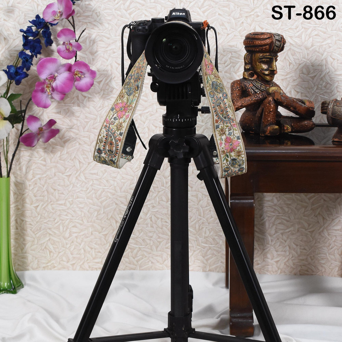 Photographer Leather Strap Sling Camera Strap Embroidery DSLR Camera Accessories Camera Holder Neck Shoulder Strap Christmas Gifts Boyfriend