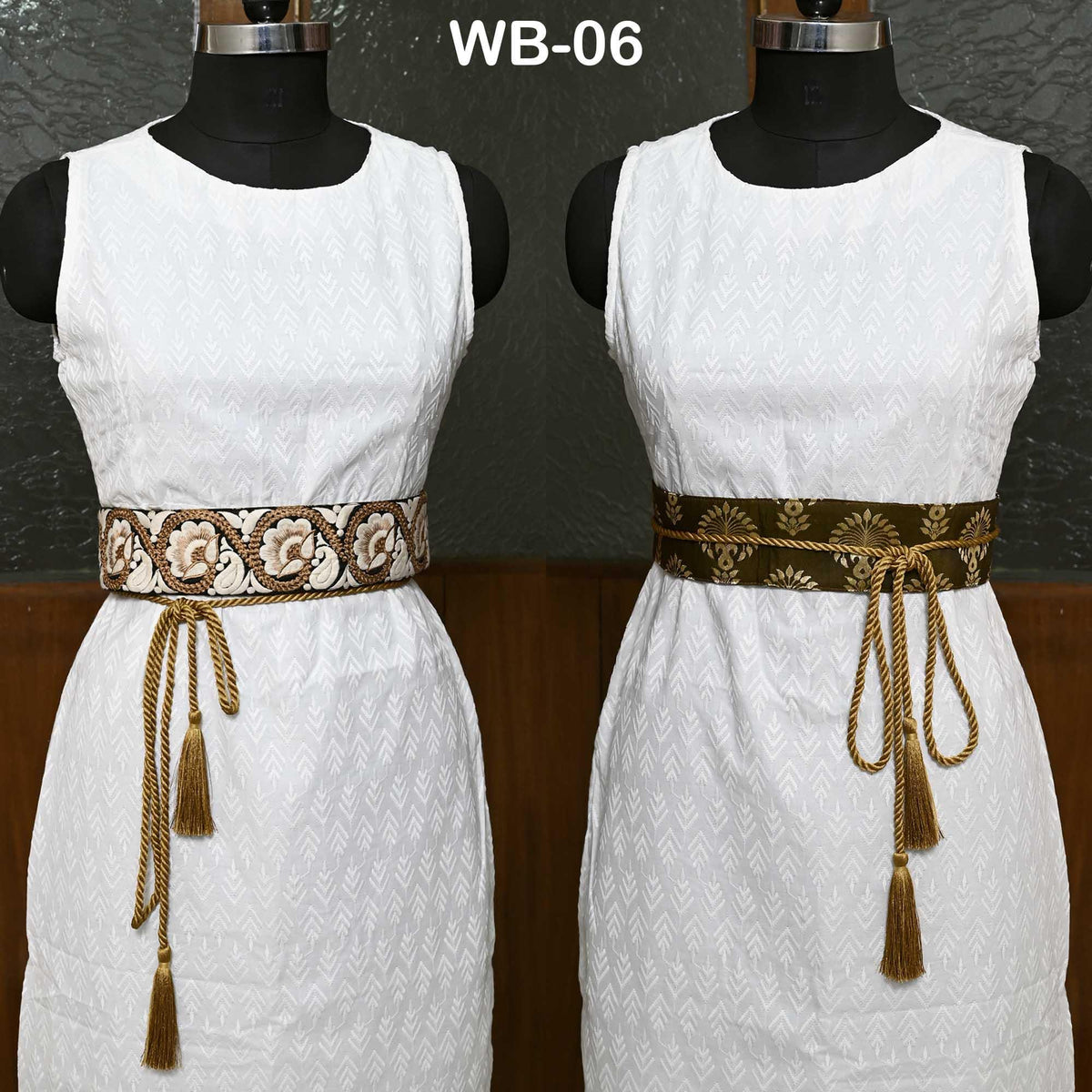 Reversible Embroidered Obi Belt Wrap Women Sash Belt Adjustable Bohemian Ethnic Customized Summer Wedding Dress Gift Sister Black Ivory