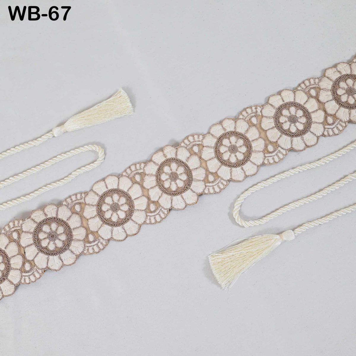 Ivory Gold Embroidery Sash Belt: Reversible Velvet, Brocade Boho Wedding Accessory (Customizable)