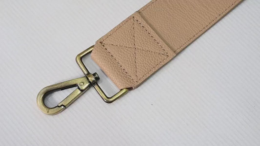 Replacement Leather Handbag Boho Bag Crossbody Strap Embroidery Adjustable Camera Strap Shoulder Strap Purses Pale Taupe Gift for Friends