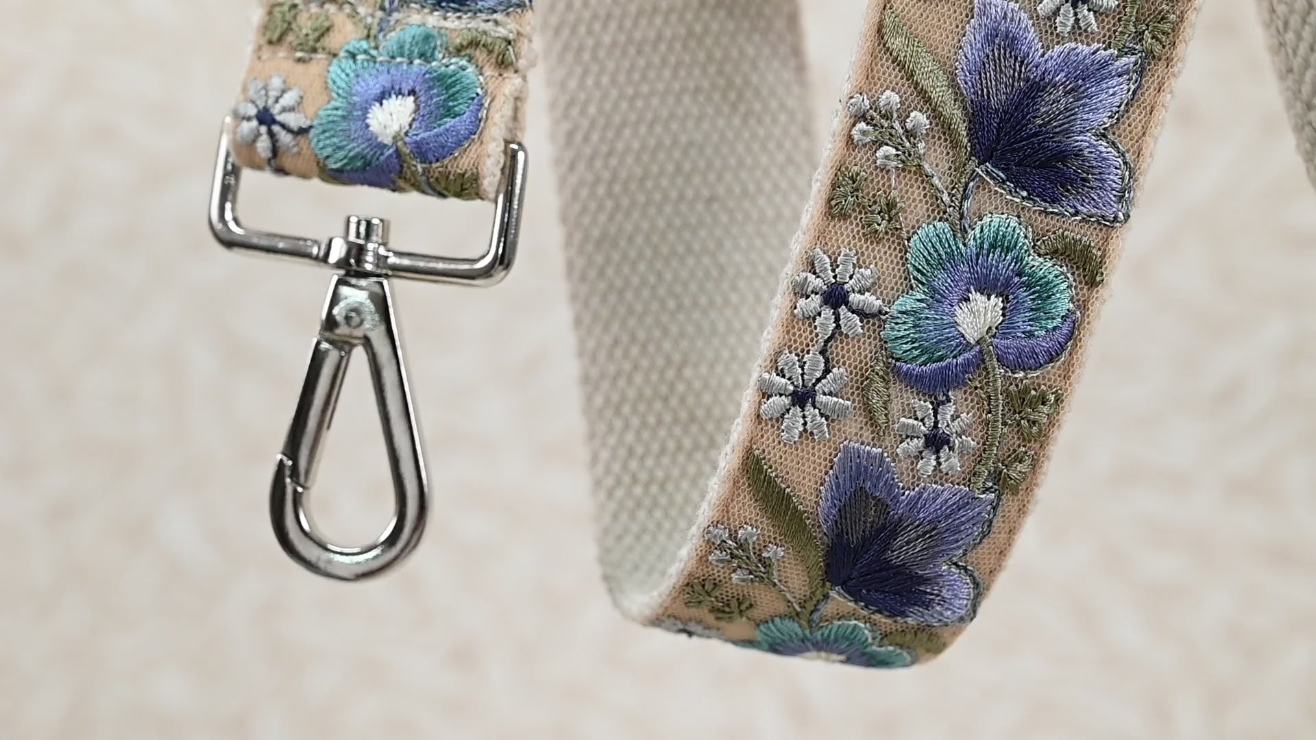 Replacement Shoulder Tote Bags Strap Gift for Mother Messenger Bag Crossbody Straps  for Purses Embroidered Boho Guitar Strap Handbag Strap