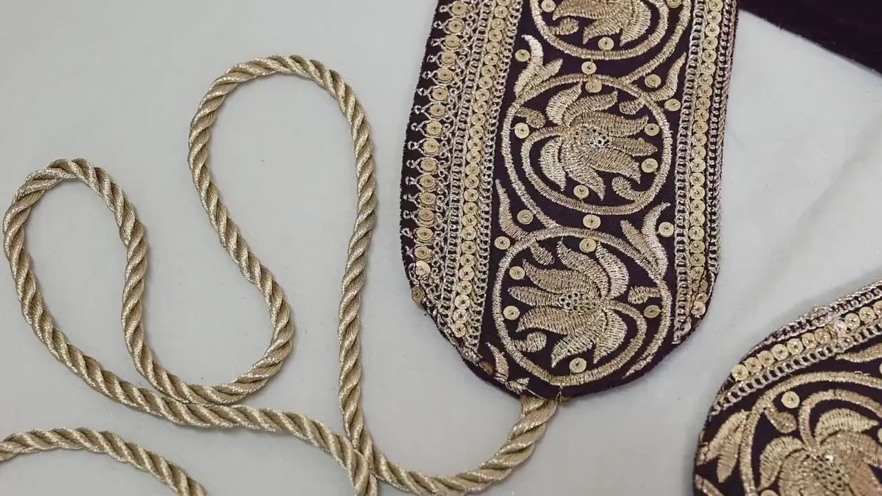 Reversible Embroidery Fabric Belt Gold Obi Wrap Women Sash Belt Adjustable Bohemian Ethnic Customize Summer Wedding Dress Gift for Friend