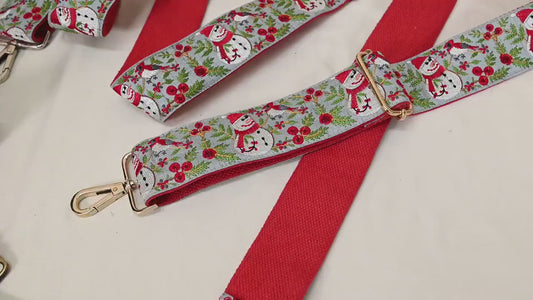 Embroidered Crossbody Strap for Purses Handbag Messanger Bag Strap Embroidery Replacement Guitar Strap Christmas Holiday Gift Sister Friend