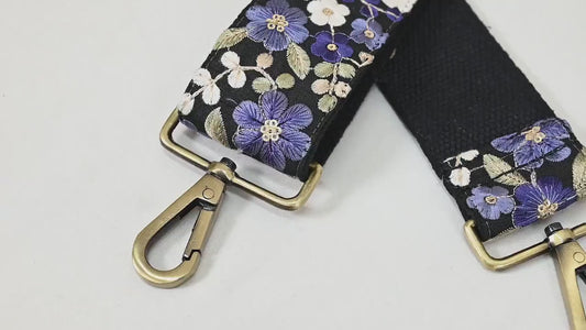 Replacement Handbag Boho Bag Strap Embroidered Camera Strap Crossbody Strap for Purses Embroidery Adjustable Guitar Strap Gift for Mother