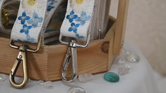 Gift for Mother Messenger Bag Crossbody Straps Replacement Shoulder Tote Bags Strap for Purses Embroidered Boho Guitar Strap Handbag Strap