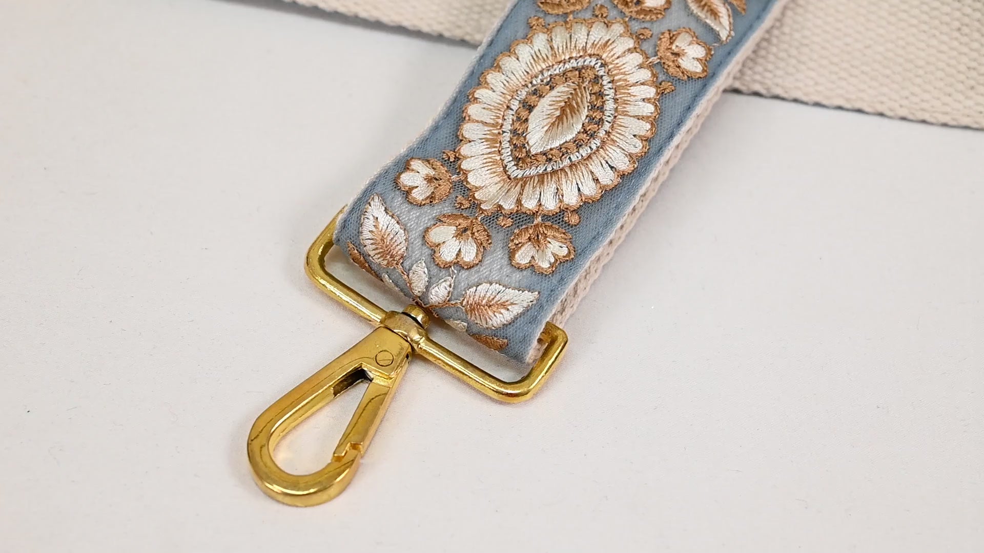 Gift for Mom Embroidered Purse Strap Crossbody Strap for Purses Boho Bags Strap Embroidery Replacement Strap Boho Guitar Strap Handbag Strap
