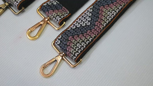Replacement Purse Strap Embroidery Crossbody Strap for Purses Floral Embroidered Bag Strap Boho Guitar Strap Handbag Strap Gift for Sister
