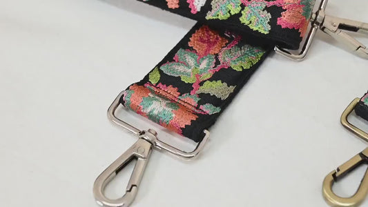 Replacement Handbag Boho Bag Strap Embroidered Camera Strap Crossbody Strap for Purses Embroidery Adjustable Guitar Strap Gift for Mother