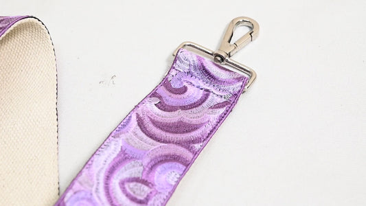 Embroidered Purse Strap Crossbody Strap for Purses Boho Bags Strap Embroidery Replacement Strap Boho Guitar Strap Handbag Strap gift for her