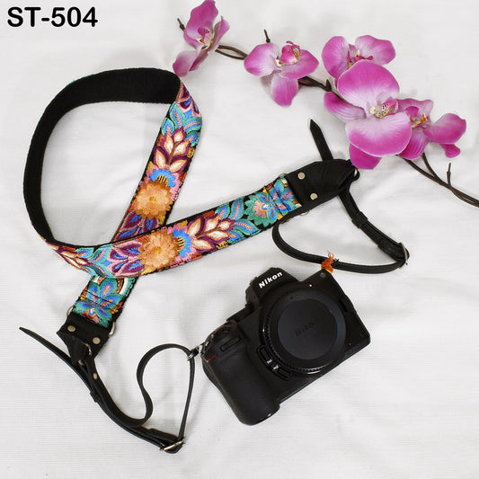 Black Leather Strap Camera Neck Shoulder Strap Sling Strap Photographer DSLR Camera Accessories Camera Holder Christmas Gift Father Friend