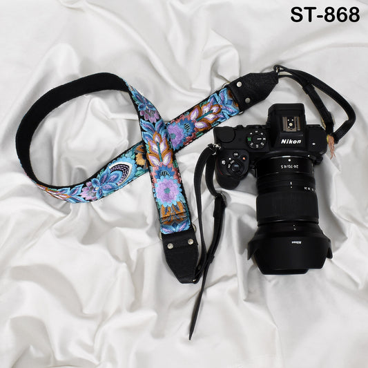 Black Leather Strap Camera Neck Shoulder Strap Sling Strap Photographer DSLR Camera Accessories Camera Holder Christmas Gift Father Friend